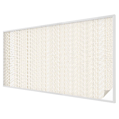 Zelfklevende raamfolie glas in lood Visgraat elegantie