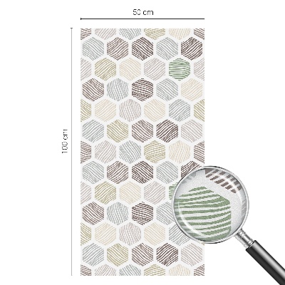 Privacy folie raam Geometrische golven