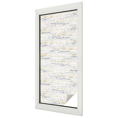 Glas in lood folie voor raam Abstracte strepen