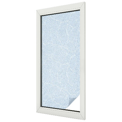 Melkglas folie met glas in lood effect Geschilderd vilt