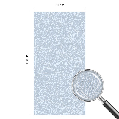 Melkglas folie met glas in lood effect Geschilderd vilt