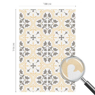 Zelfklevende raamfolie glas in lood Plantenpatronen