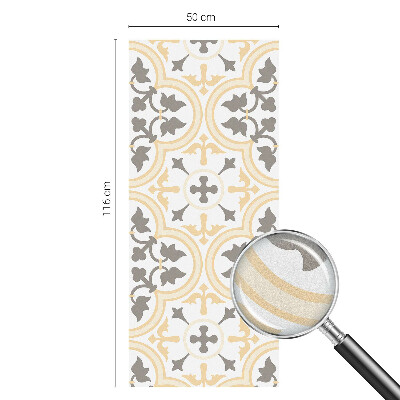 Zelfklevende raamfolie glas in lood Plantenpatronen