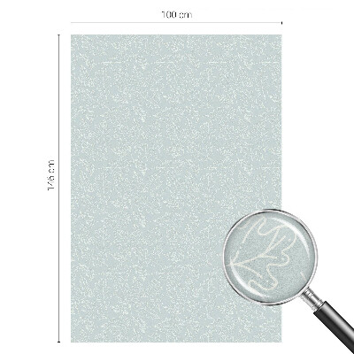 Zelfklevende raamfolie glas in lood Eikenbladeren