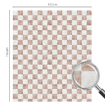 Glas in lood raamfolie Klassiek schaakbord