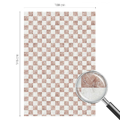 Glas in lood raamfolie Klassiek schaakbord