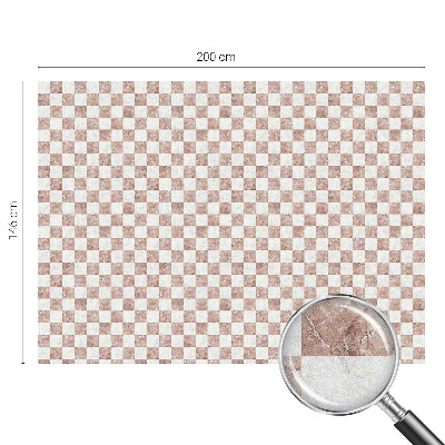 Glas in lood raamfolie Klassiek schaakbord