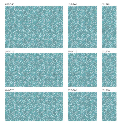 Glas in lood folie voor raam Bladrijke elegantie