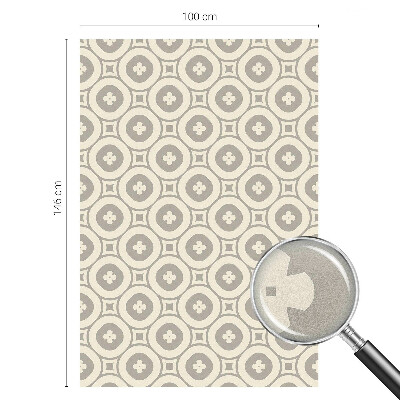 Glas in lood folie voor raam Geometrische patronen