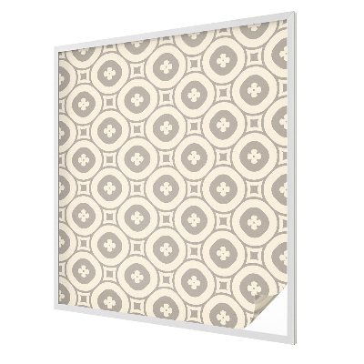 Glas in lood folie voor raam Geometrische patronen