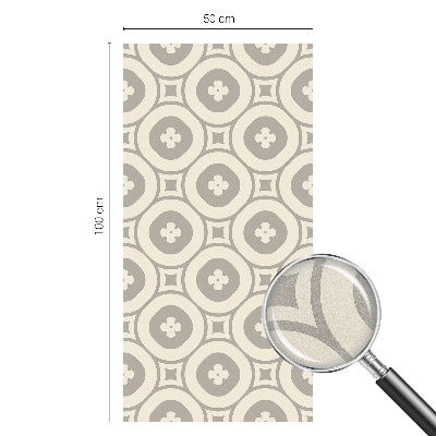 Glas in lood folie voor raam Geometrische patronen