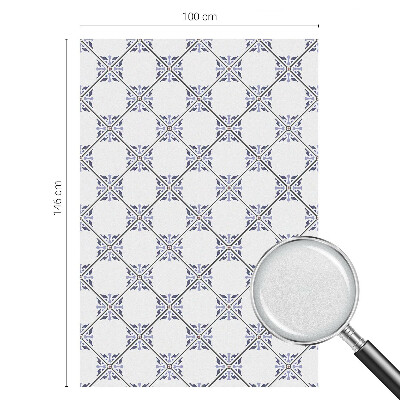 Privacy folie raam Geometrische tegels