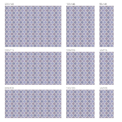 Melkglas folie met glas in lood effect Geometrische patronen