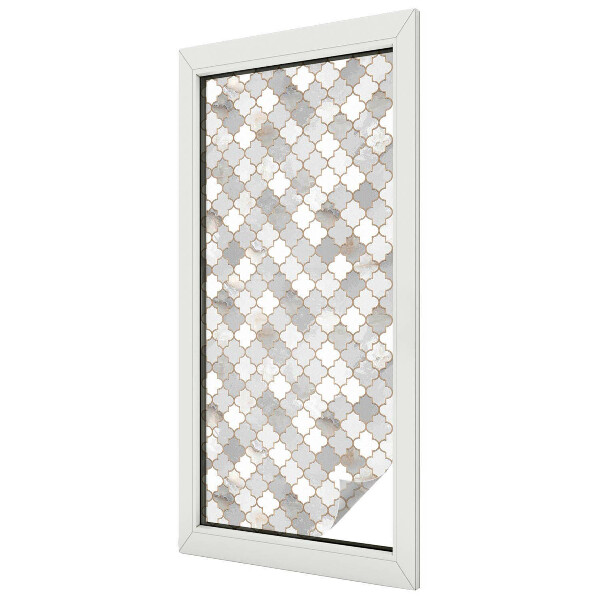 Privacy folie raam Geometrische mozaïek