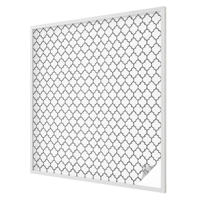 Glas in lood folie voor raam Geometrisch patroon