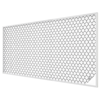 Glas in lood folie voor raam Geometrisch patroon