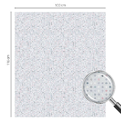 Zelfklevende raamfolie glas in lood Pastelstippen