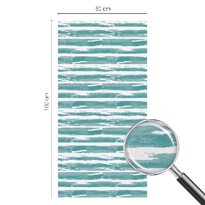 Privacy folie raam Groene strepen