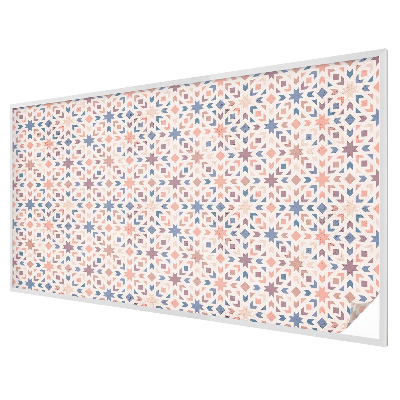 Zelfklevende raamfolie glas in lood Kleurrijke patronen