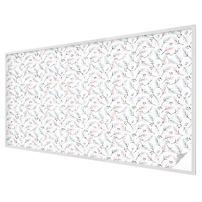 Glas in lood raamfolie Plantenbladeren