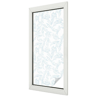 Privacy folie raam Etherische bladeren