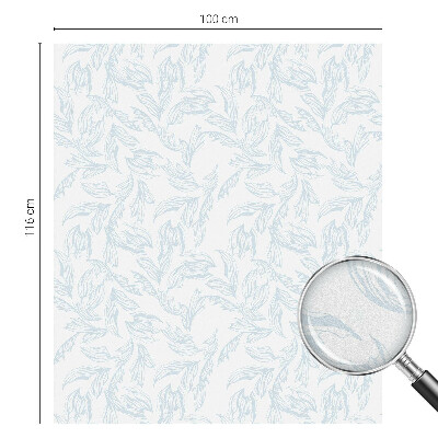 Privacy folie raam Etherische bladeren