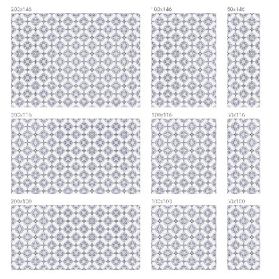 Glas in lood folie voor raam Bloemenruiten