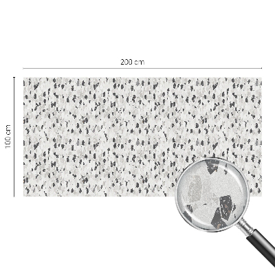 Glas in lood raamfolie Subtiele elegantie