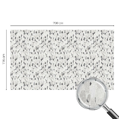 Glas in lood raamfolie Subtiele elegantie