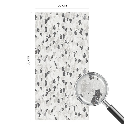 Glas in lood raamfolie Subtiele elegantie