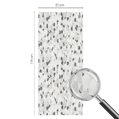 Glas in lood raamfolie Subtiele elegantie