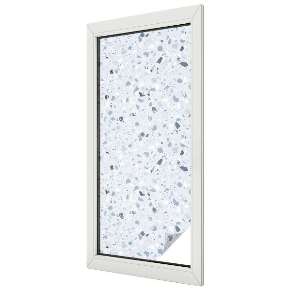 Zelfklevende raamfolie glas in lood Moderne mozaïek