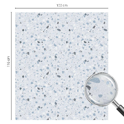 Zelfklevende raamfolie glas in lood Moderne mozaïek