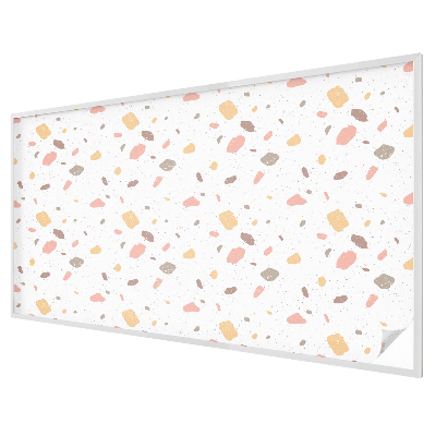 Glas in lood folie voor raam Abstracte terrazzo