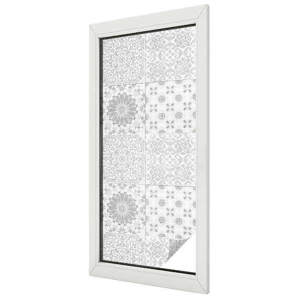 Glas in lood raamfolie Klassieke elegantie