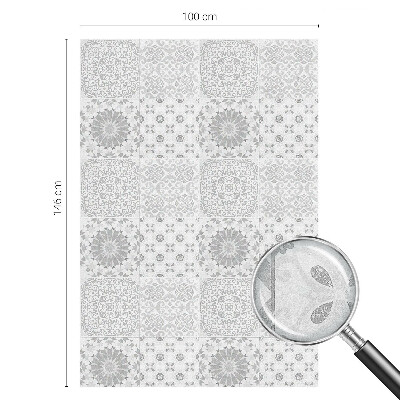 Glas in lood raamfolie Klassieke elegantie