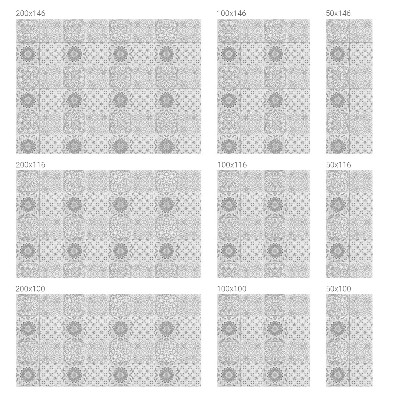 Glas in lood raamfolie Klassieke elegantie