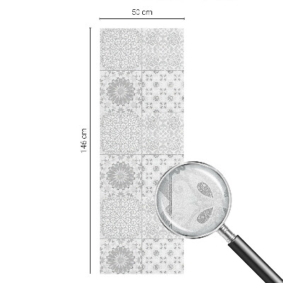 Glas in lood raamfolie Klassieke elegantie