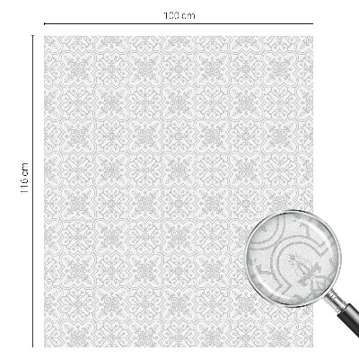 Privacy folie raam Bloemensymmetrie