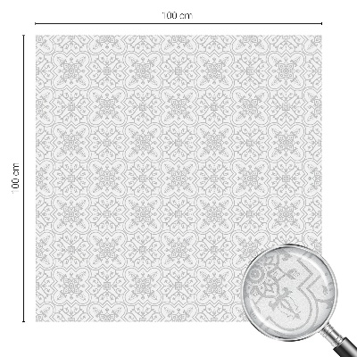 Privacy folie raam Bloemensymmetrie