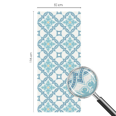 Zelfklevende raamfolie glas in lood Klassieke symmetrie