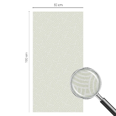 Glas in lood raamfolie Gebogen lijnen