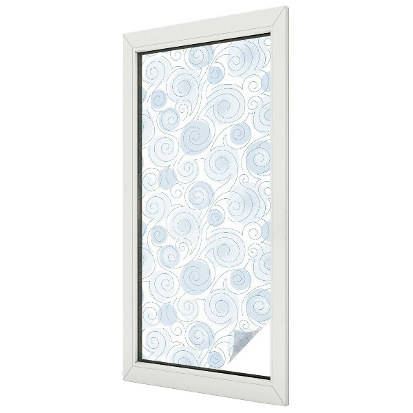 Privacy folie raam Spiraalpatronen