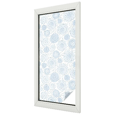 Privacy folie raam Spiraalpatronen