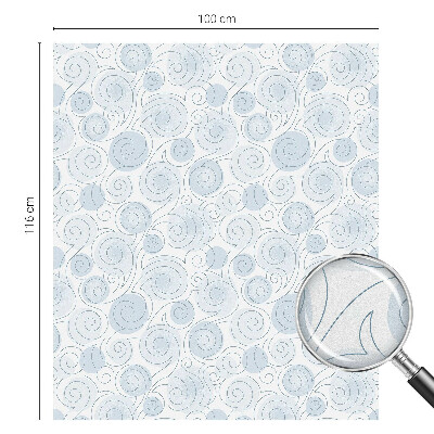 Privacy folie raam Spiraalpatronen