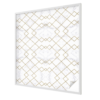 Zelfklevende raamfolie glas in lood Geometrische lijnen