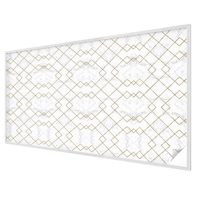 Zelfklevende raamfolie glas in lood Geometrische lijnen