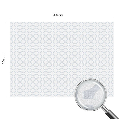 Glas in lood folie voor raam Geometrische elegantie