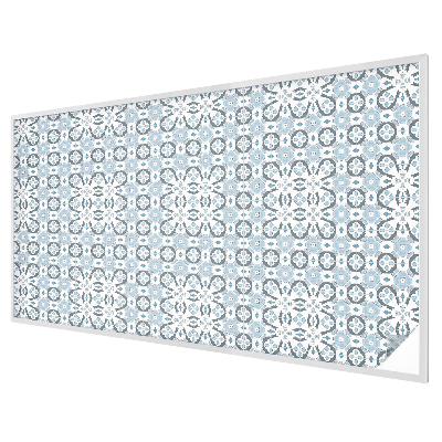 Melkglas folie met glas in lood effect Geometrische patronen