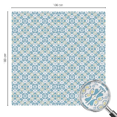 Zelfklevende raamfolie glas in lood Geometrische rozetten
